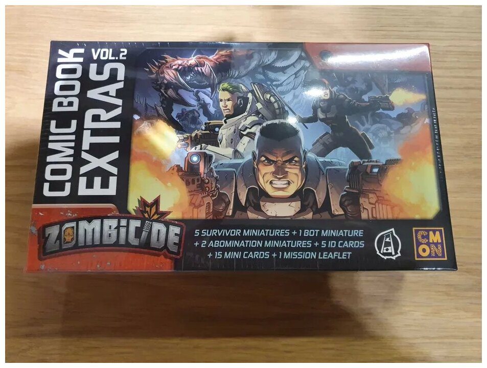 Zombicide Invader – Cmon Comics Vol. 2 Promos