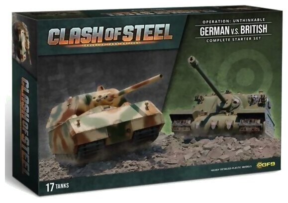 Clash Of Steel - German Vs British Starter Set - Operation Unthinkable