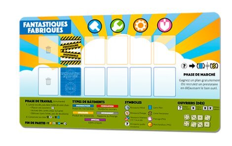 Fantastiques Fabriques - Playmat