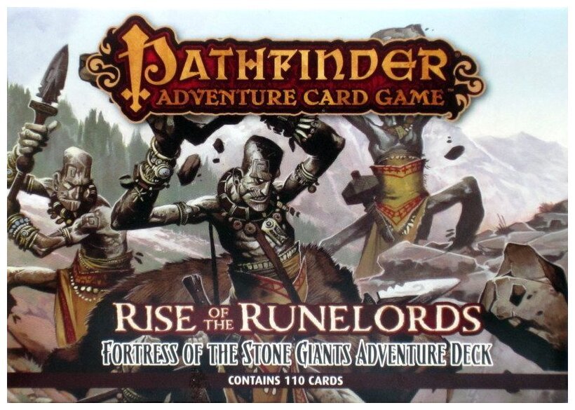 Pathfinder Adventure Card Game - Fortress of the Stone Giants - Rise of the Runelords