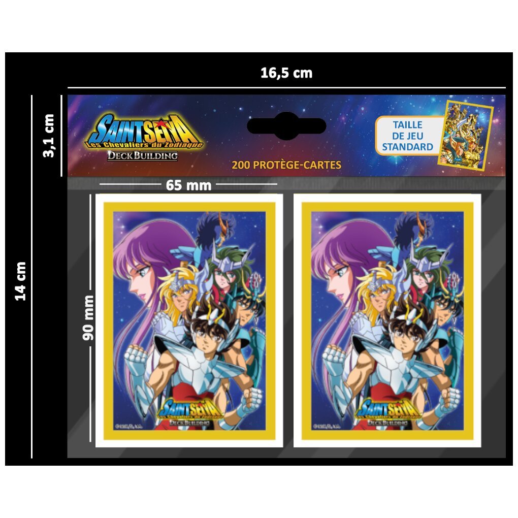 Saint Seiya - Sleeves Bronze - Deck Building
