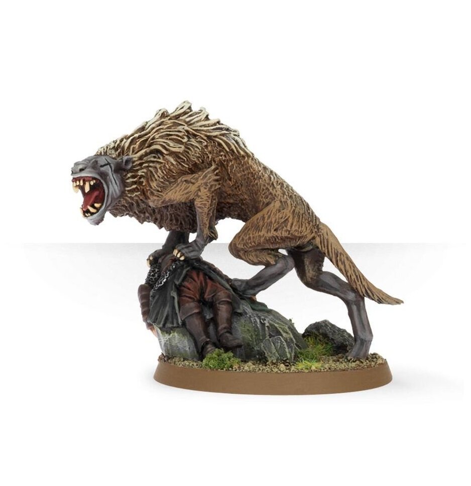 Le Seigneur des Anneaux - Wild Warg Chieftain - Le Jeu De Bataille