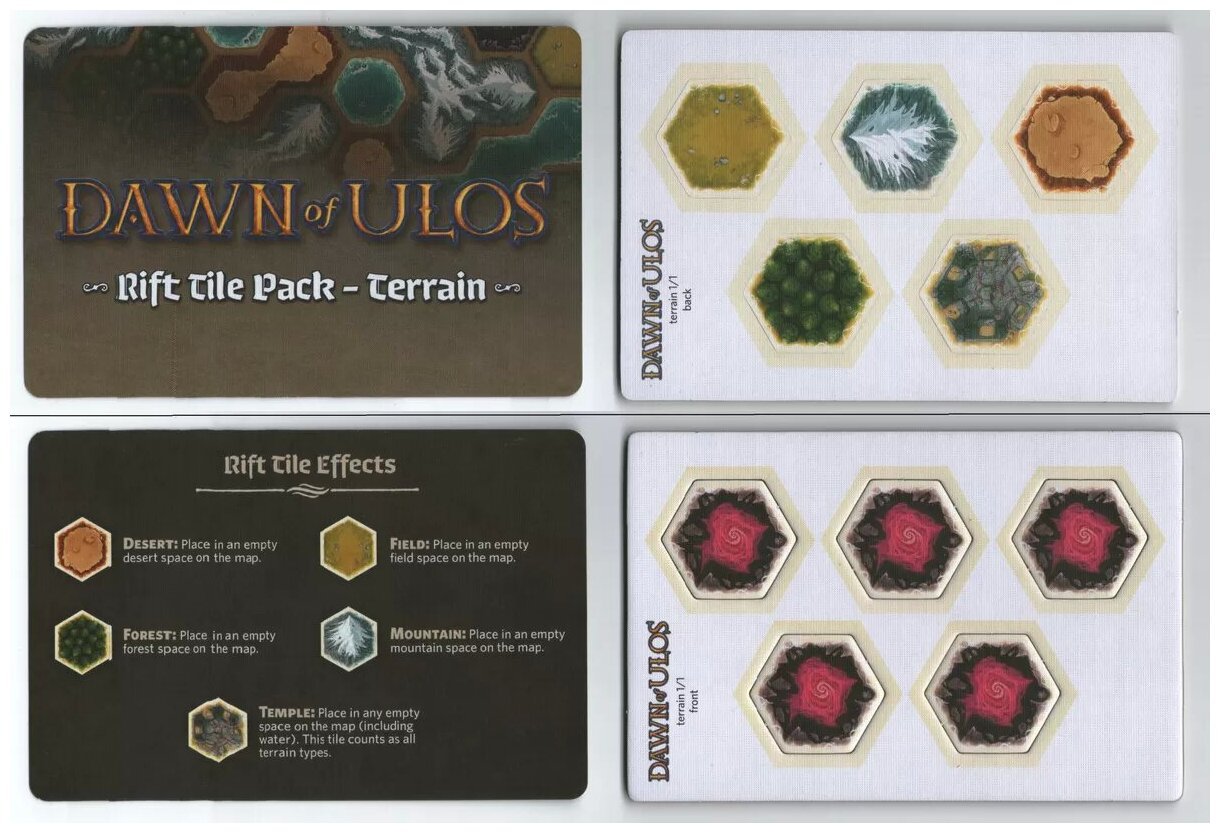 Dawn Of Ulos - Rift Tile Pack - Terrain