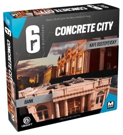 6 Siege - Concrete City - The Board Game