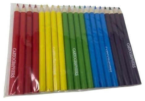 Cartographers - Colored Pencils