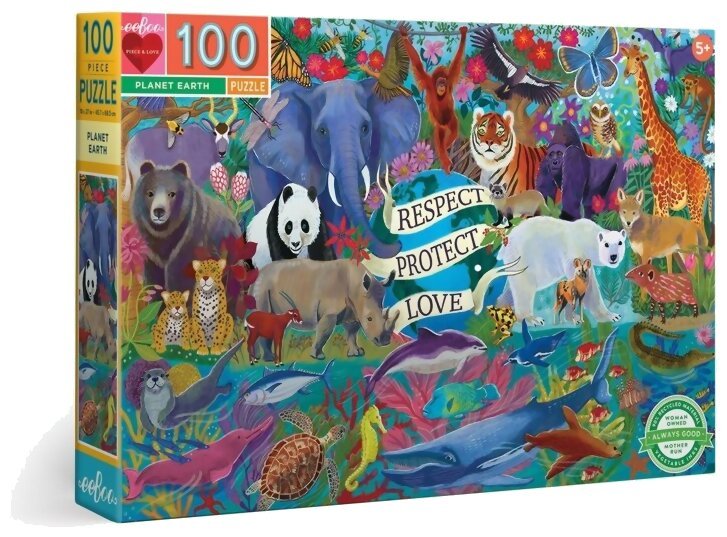 Puzzle - Planète Terre - 100 Pièces