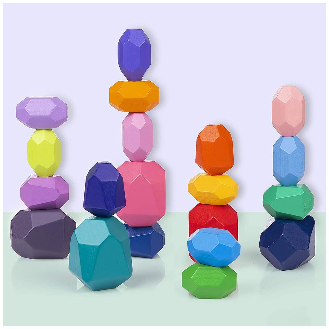 Stones Empilant en bois