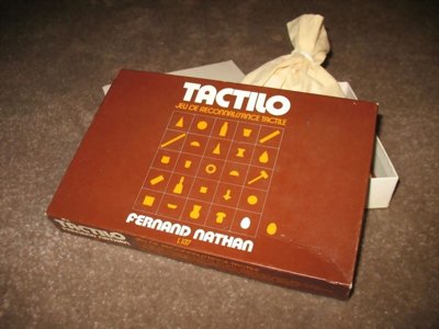 Tactilo - jeu de reconnaissance tactile
