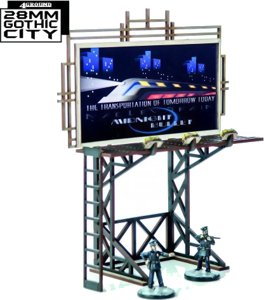 The Walking Dead All Out War - Large Billboard With Platform