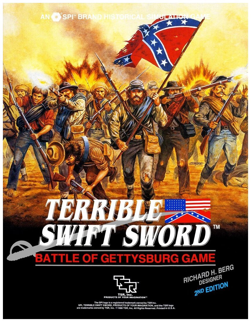 Terrible Swift Sword - Battle Of Gettysburg Game