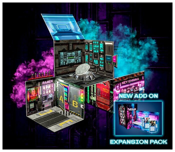 Cyberpunk Unfolds - Immersive Sci-Fi Escape Game