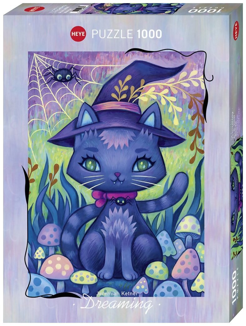 Puzzle Dreaming - Witch Cat - 1000 Pièces