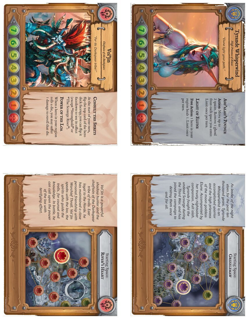 World Of Warcraft - Wrath Of The Lich King - Tyrande Whisperwind and Vol'jin