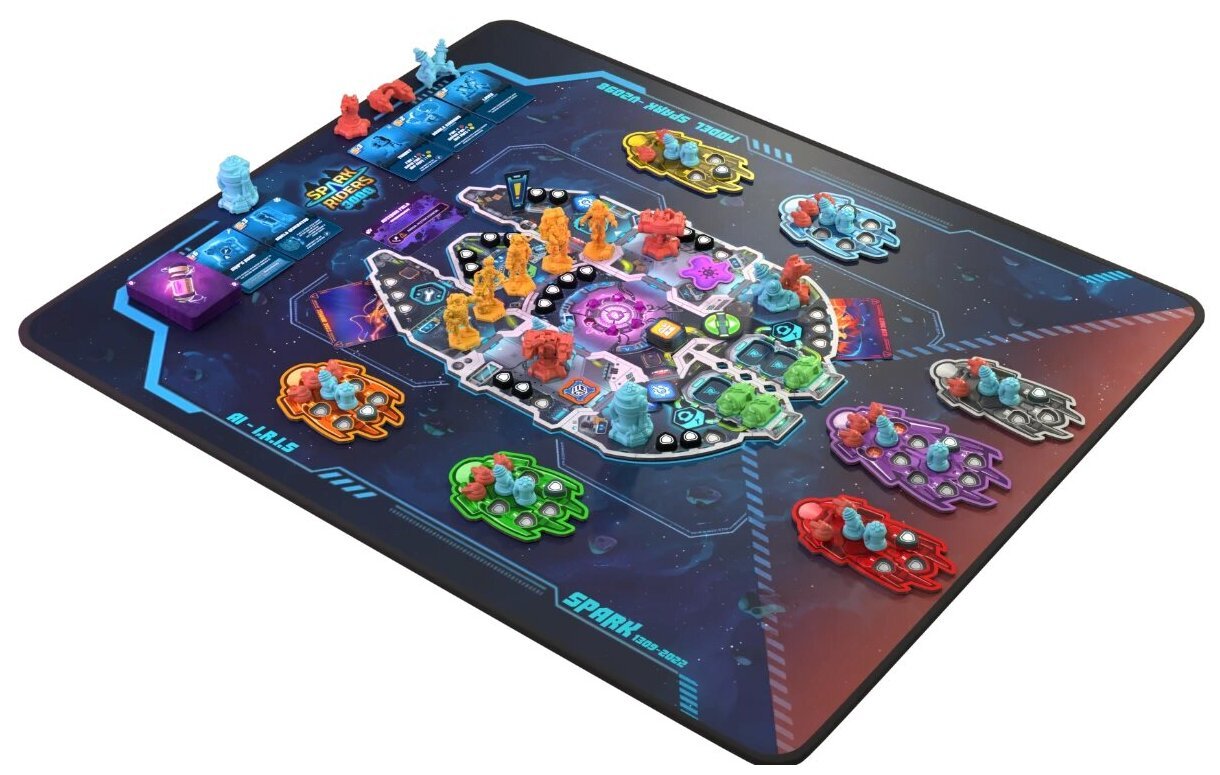 Spark Riders 3000 - playmat