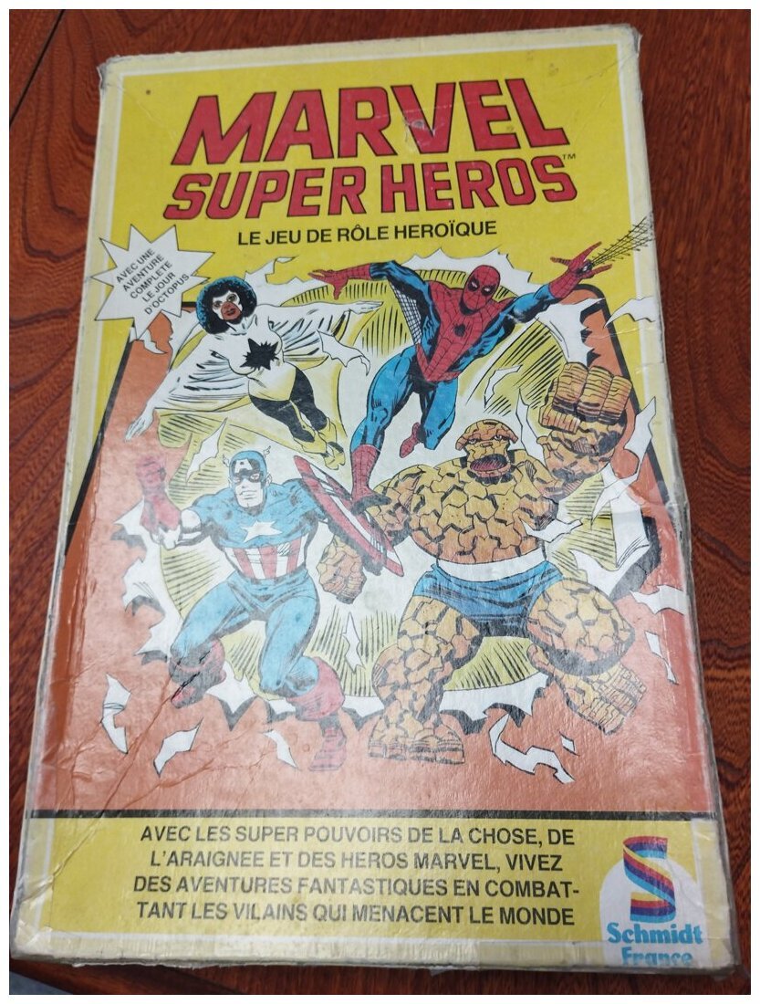 Marvel Super Héros Le Jeu De Rôle Héroïque