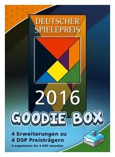 Deutscher Spielepreis 2016 Goodie Box