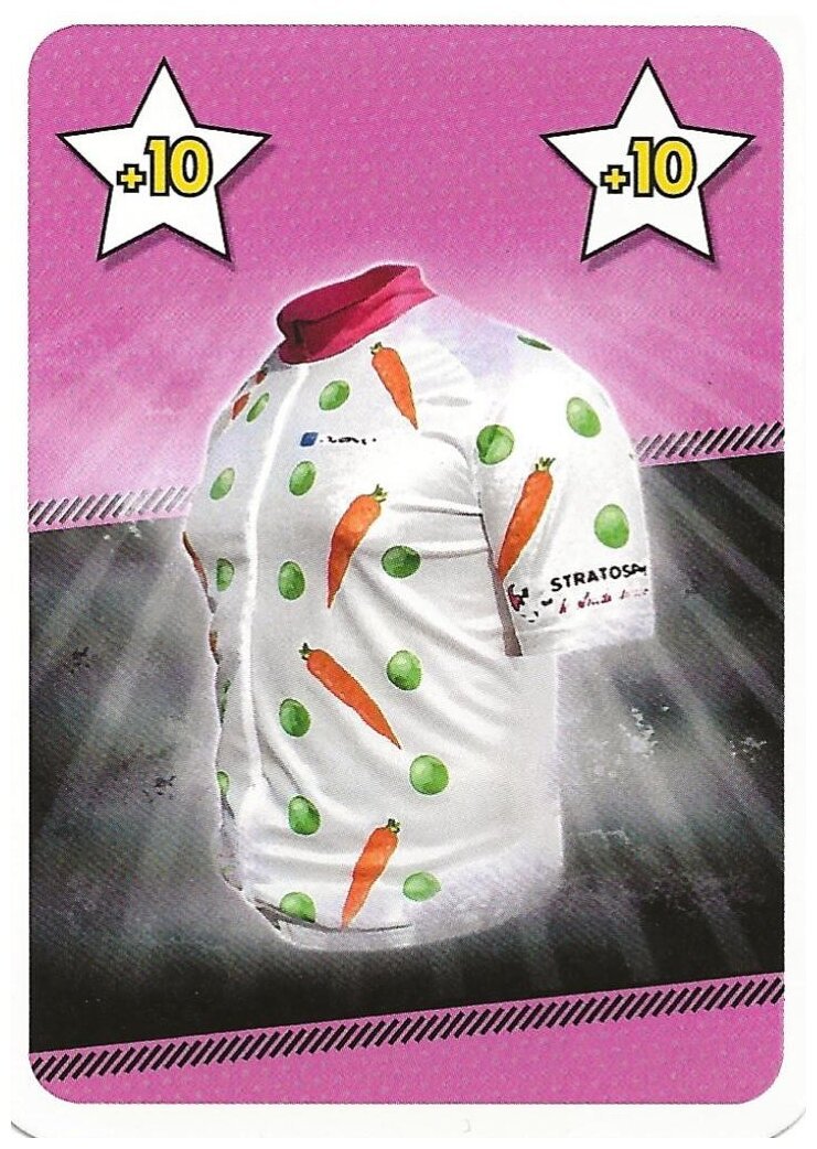 Velonimo - Carte maillot à Petits-Pois-Carottes