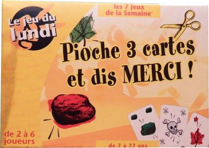 Pioche 3 cartes et dit merci !