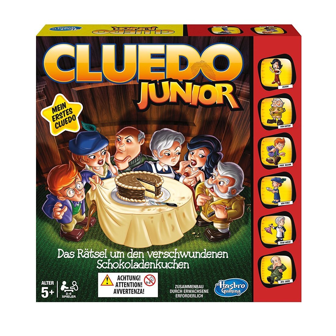 Cluedo Junior - Das Rätsel um den verschwundenen Schokoladenkuchen