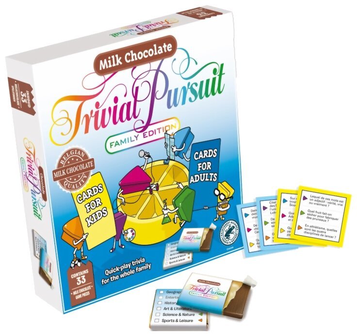 Trivial Pursuit - Milk Chocolate - Family Edition