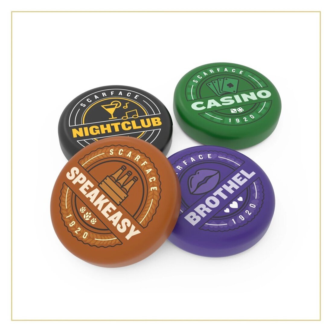 Scarface 1920 - Plastic Business Markers
