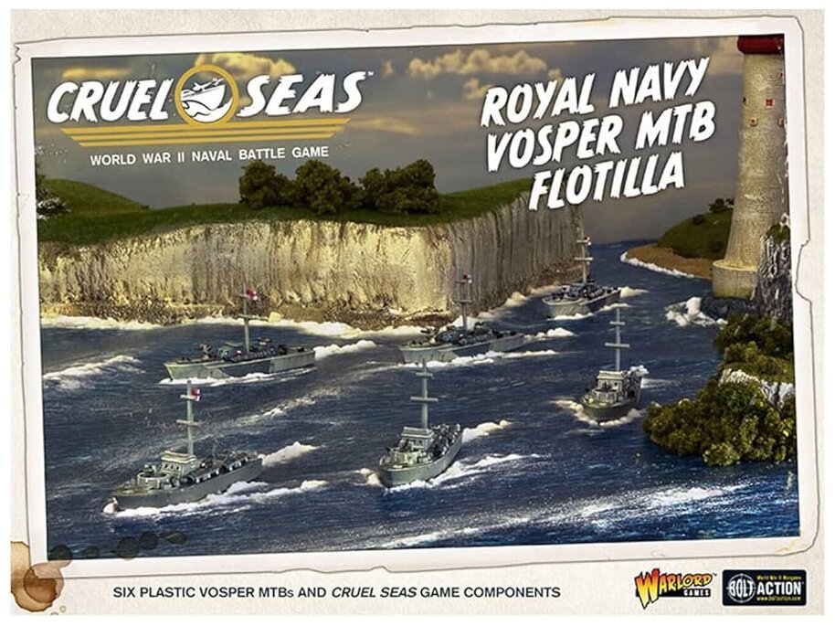 Cruel Seas - Royal Navy Vosper MTB flotilla
