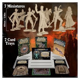 Dead Throne - Miniatures & Card Trays