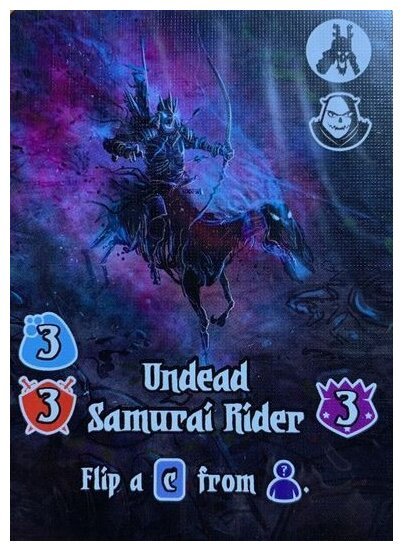 Valeria Card Kingdoms - Undead Samurai Rider