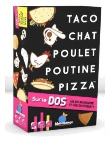 Taco Chat Poulet Poutine Pizza Sur Le Dos
