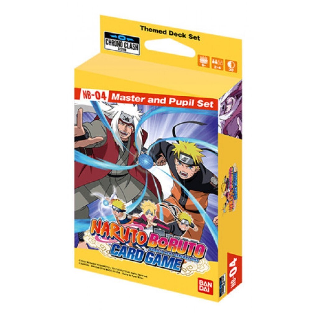 Naruto Boruto Card Game  - Themed Deck Set - NB04 - Master & Student