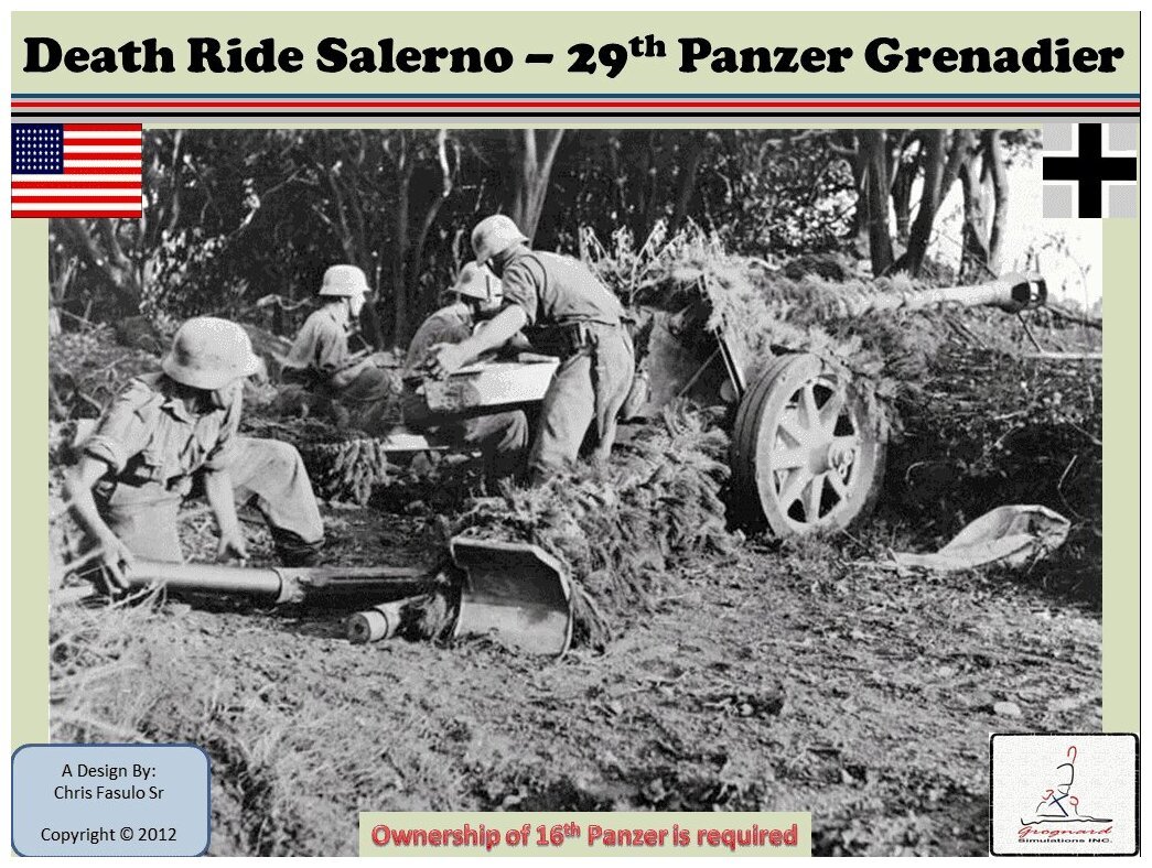 Death Ride Salerno - 29th Panzer Grenadier