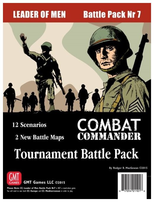 Combat Commander - Battle Pack #7 Leader Of Men Tournament Battle Pack