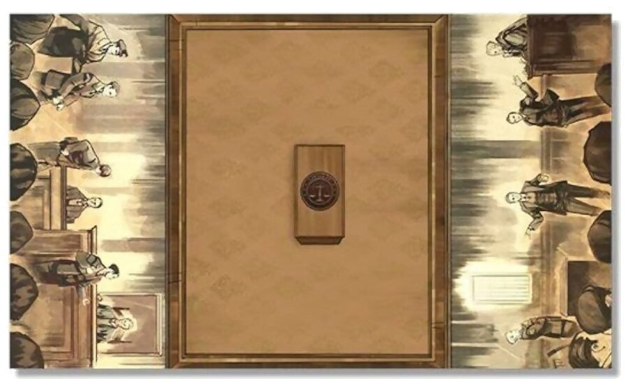 Lawyer Up - 1920s Courtroom Play Mat