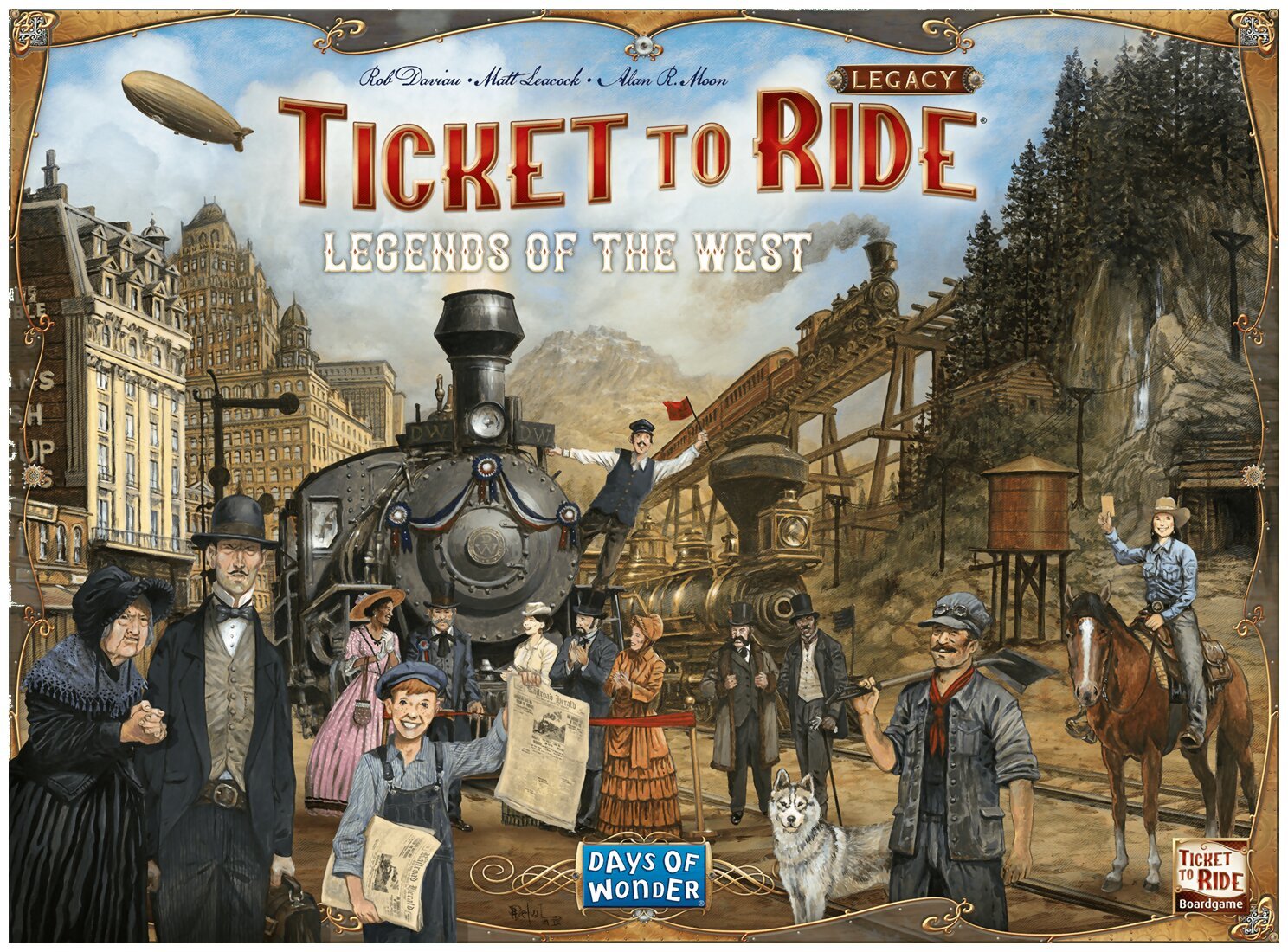 Ticket to Ride - Legends of the West - Legacy