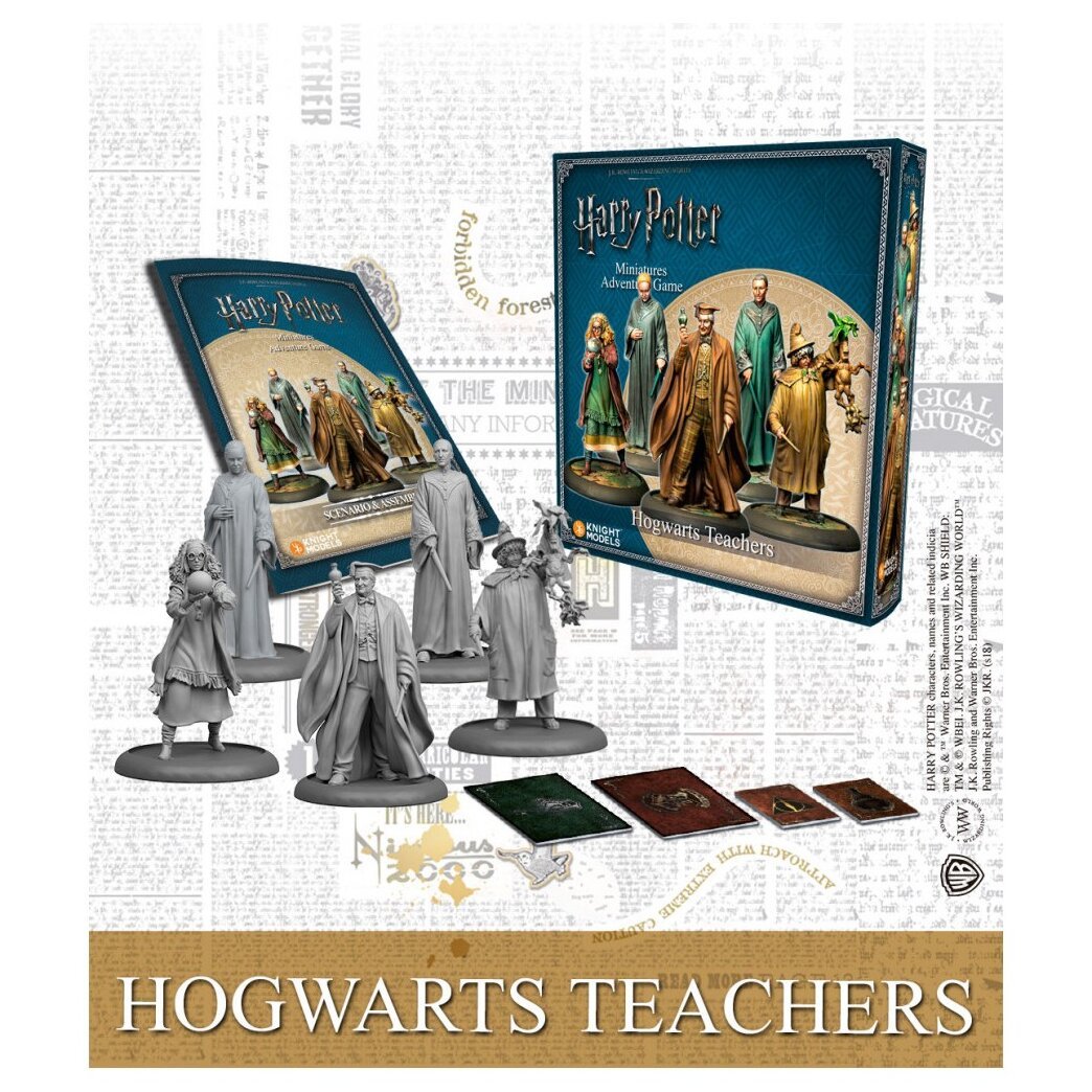 Harry Potter - Hogwarts Teachers - Miniatures Adventure Game