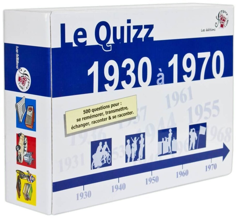 Le Quizz 1930 à 1970