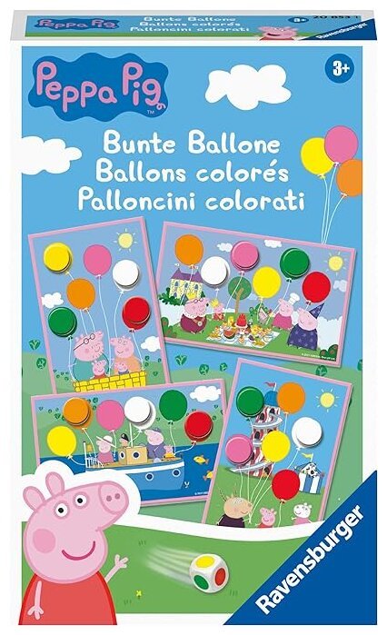 Peppa Pig - Ballons colorés