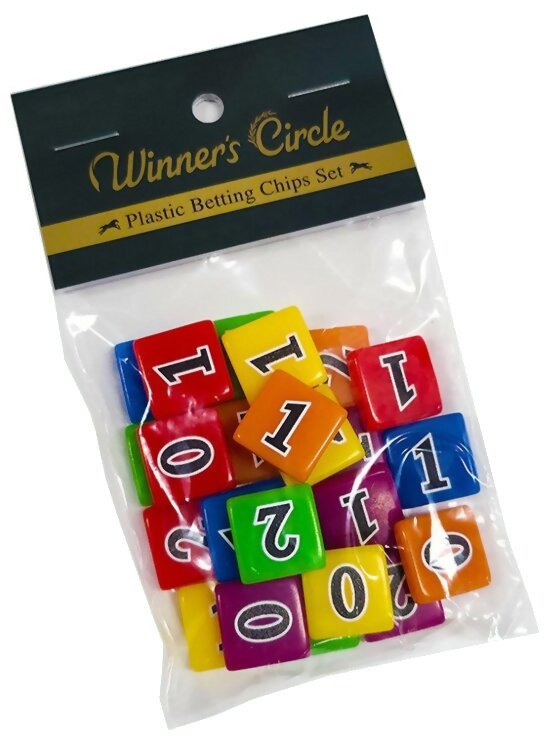 Winner's Circle - Plastic Betting Chips Set