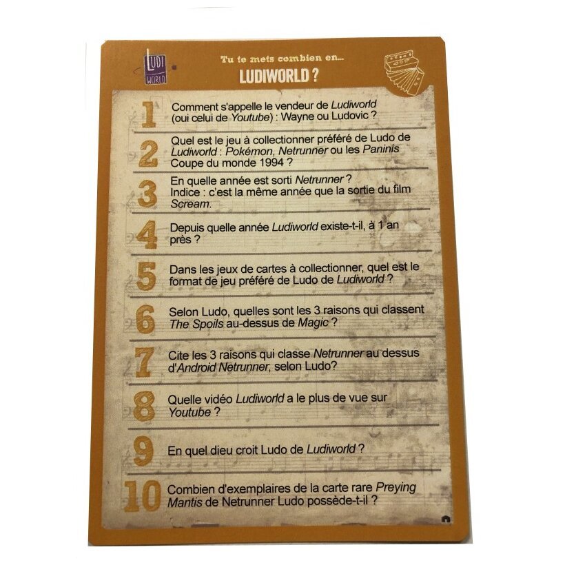 TTMC - Ludiworld - Tu Te Mets Combien ?