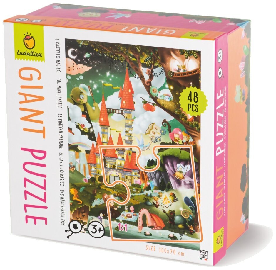 Giant puzzle - Le Château Magique - 48 pièces