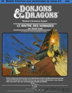 D&D - Le Maître des Nomades - X4