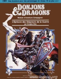 D&D - L'Epreuve des Seigneurs de la Guerre - CM1