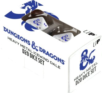 D&D - Heavy Metal Icewind Dale - D20 Dice Set
