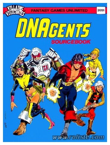 Villains and Vigilantes - DNAgents Sourcebook