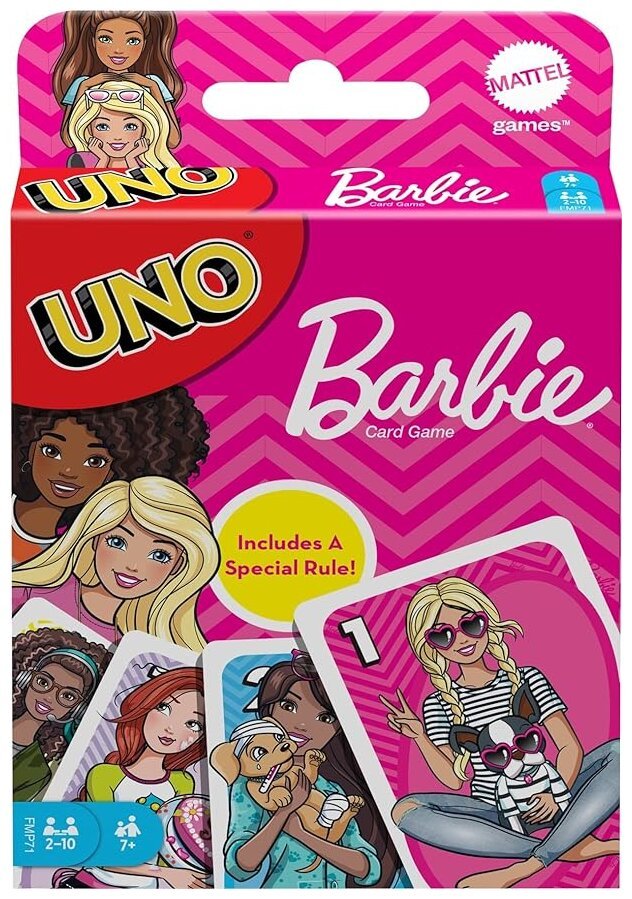Uno Barbie - Card Game