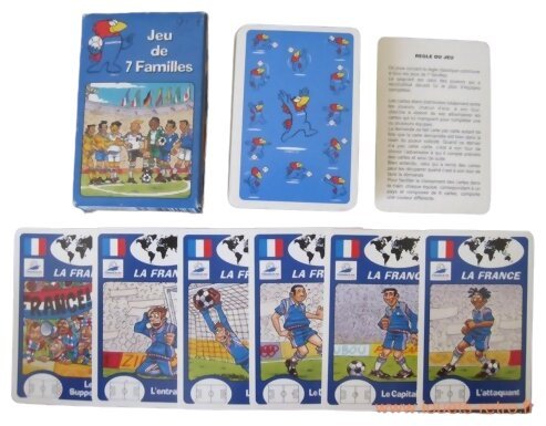 Jeu des 7 familles - coupe du monde 98