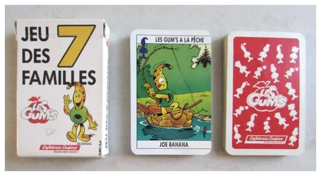 Les Gums - Jeu des 7 familles