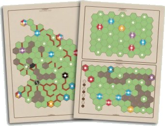 Age of Steam - Tri-Map - Deluxe Edition