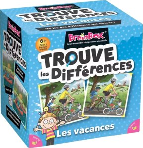 Brainbox - trouve les différences - Les vacances