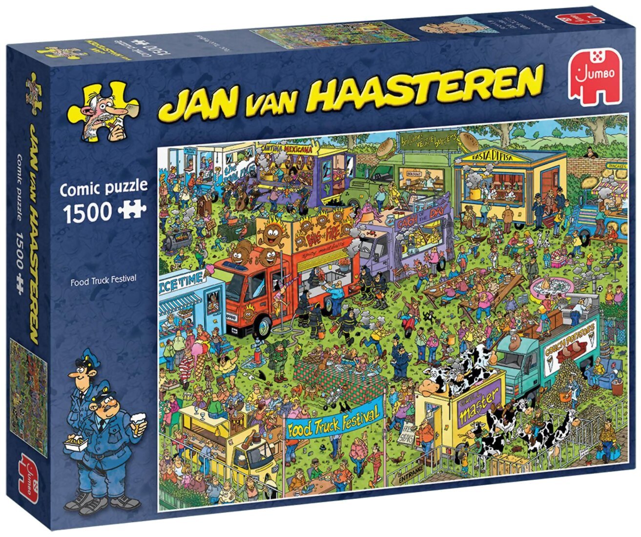 Puzzle - Food Truck Festival - 1500 pièces - Jan Van Haasteren